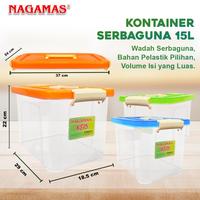 Gambar GOJEK ONLY / INSTAN ONLY Box Kontainer Serbaguna 7 Liter - 30 Liter - 7 Liter dari Nagamas Official Store Kota Tangerang 1 Tokopedia