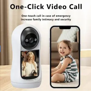 Smartcom 3MP PTZ Wifi Camera Video Call Baby Camera CCTV Indoor Wireless Wifi Security IP Cam ICSEE