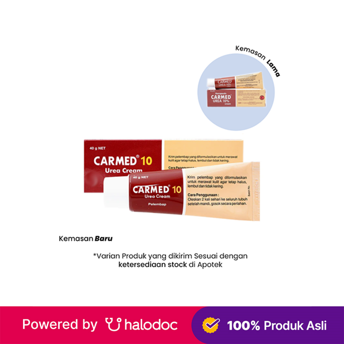 Gambar Carmed 10% Krim 40 g - Obat Kulit - Halodoc dari Apotek Medika Prima Tambora Kota Administrasi Jakarta Barat Tokopedia
