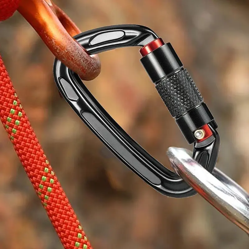 Carabiner Gantungan 35KN Aluminium Hook Buckle Automatic Lock - Y35 YT 1
