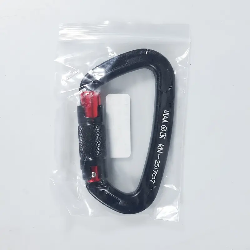 Carabiner Gantungan 35KN Aluminium Hook Buckle Automatic Lock - Y35 YT 2