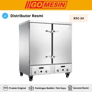 Rice Steamer Gomesin RSC-24 Mesin Penanak Nasi 24 Tray Original