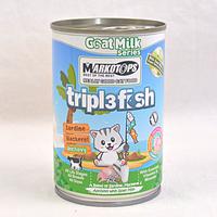 Gambar MARKOTOPS Makanan Kucing Triple Fish Anchovy with Goat Milk 400gr dari Pet Republic Indonesia Kota Administrasi Jakarta Utara 4 Tokopedia