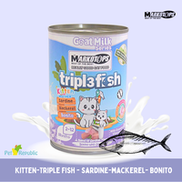 Gambar MARKOTOPS Kitten Triple Fish Bonito with Goat Milk 400gr dari Pet Republic Indonesia Kota Administrasi Jakarta Utara 1 Tokopedia