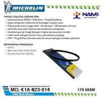 Gambar *MICHELIN MCL K1A-N23-014* Vanbelt / Van Belt / V Belt untuk Motor Honda Beat ESP (2018-2020), SCOOPY ESP NEW (2020) dari Nami Store Indo Kota Surabaya 5 Tokopedia
