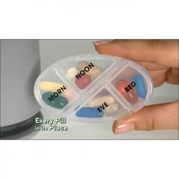 PILL PRO Organizer - 7-Day Pill Organiser with Portable Trays 3