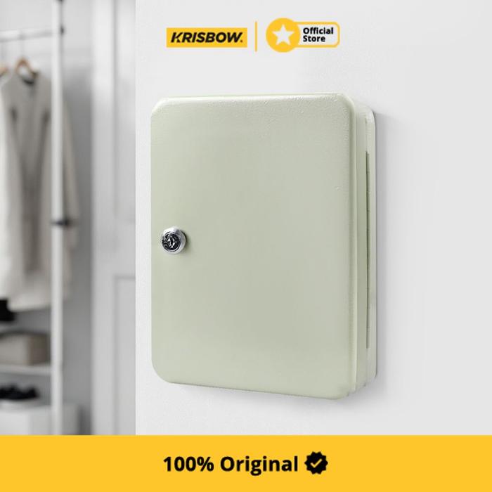 Gambar Krisbow Key Cabinet Kotak Kunci 48 Gantungan Kw20-46 dari Krisbow Official ID Kab. Bekasi Tokopedia
