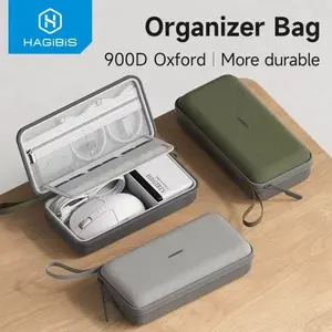 Hagibis  DPB02 Electronic Organizer Travel Cable Organizer Bag Pouch Portable Carry Case for Cable Charger SD Card Mouse Power Bank