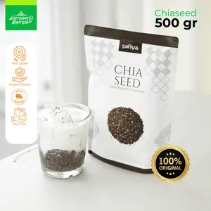 Original Chiaseed Safiya Organik 500 Gram Chia Seed Premium