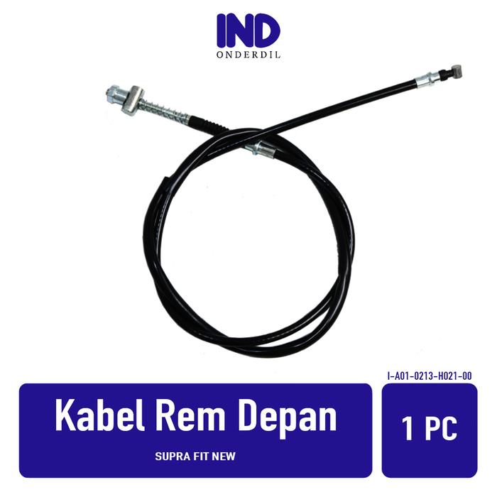 Gambar Kabel Rem Depan Supra Fit New Selang Slang Cable Kable Front Brake Rimm Rim Remm dari IND Onderdil Kota Bandung Tokopedia