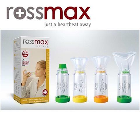 New Rossmax Aerospacer Aerochamber Corong Asma Aero Spacer Chamber S/M/L
