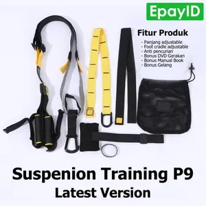 Suspension Trainer Kit Trainer P9 Pro System Home Workout Fitnes