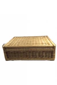 Gambar Kerajinan Tangan Rotan - Keranjang Kotak Besar Tutup - 50x40x15cm dari Tanaga Online Shop Kota Administrasi Jakarta Barat 4 Tokopedia