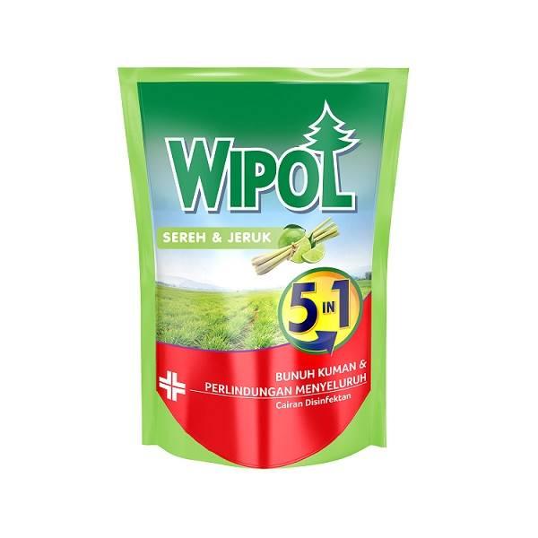 Gambar WIPOL KARBOL SEREH&JERUK POUCH 750 ML dari Hypermart Paragon Kota Semarang Tokopedia