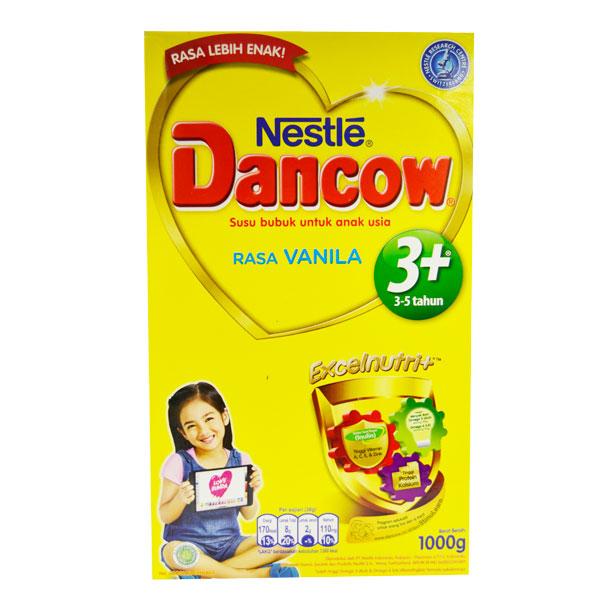 Gambar DANCOW VANILA PREBIO 3 plus BOX 1000g dari Hypermart Paragon Kota Semarang Tokopedia