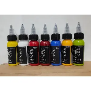 TOP !!! [1 PCS 100% ORIGINAL] TINTA TATTOO MUMMY INK ORIGINAL USA TINTA TATTO TATO 1 OZ 30 ML