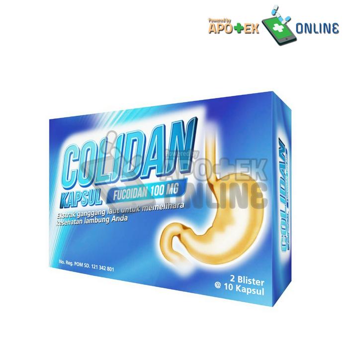 COLIDAN FUCOIDAN 100MG 1 BLISTER 10 CAPSUL