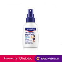 Gambar Hansaplast Antiseptik Pembersih Luka 40 ml - Antiseptik - Halodoc dari Apotek Helios Medika Sukmajaya Kota Depok 1 Tokopedia