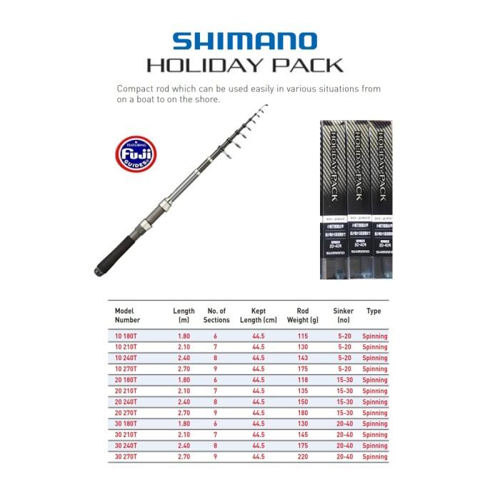 shimano 30-180t rod PRICE w/o GST) - About Included Manuals If a manual is included Product Line | PRODUCT |