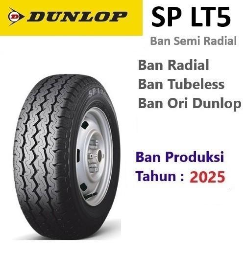 Jual Ban Dunlop SP LT5 165 R13 8PR Ring 13 Radial Tubeless Bisa
