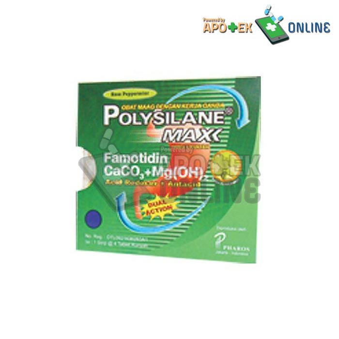 POLYSILANE MAX MINT 1 STRIP 4 TABLET