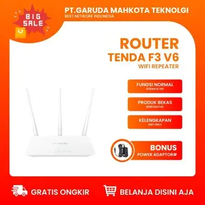 ROUTER WIRELESS F3 V6 ( BISA PPPoE  COCOK RT/RW NET )