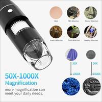 Gambar 3-in-1 50X-1600X Portable Digital Microscope  HD USB 8 LED dari One Shopedia Kab. Bojonegoro 3 Tokopedia