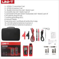 Gambar UNI-T UT25CL-T Handheld Cable Locator 33KHz Signal dari One Shopedia Kab. Bojonegoro 5 Tokopedia