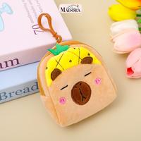Gambar Madora Dompet Gantungan Kunci Karakter Hewan Capybara Lucu Penyimpan Koin - Nanas dari Madora Kota Administrasi Jakarta Utara 5 Tokopedia