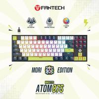Gambar FANTECH ATOM87 ATOM-87 MK877S V2 MORI EDITION WIRED MECHANICAL GAMING KEYBOARD RGB 80% LAYOUT - BLACK-WHITE, RED SWITCH dari GGSTORESBY Kota Surabaya 2 Tokopedia