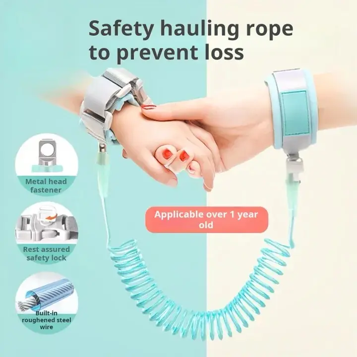 Gelang Tali Pengaman Anak Jalan Anti Hilang Safety Child Rope Anti Lost Aman Dan Nyaman