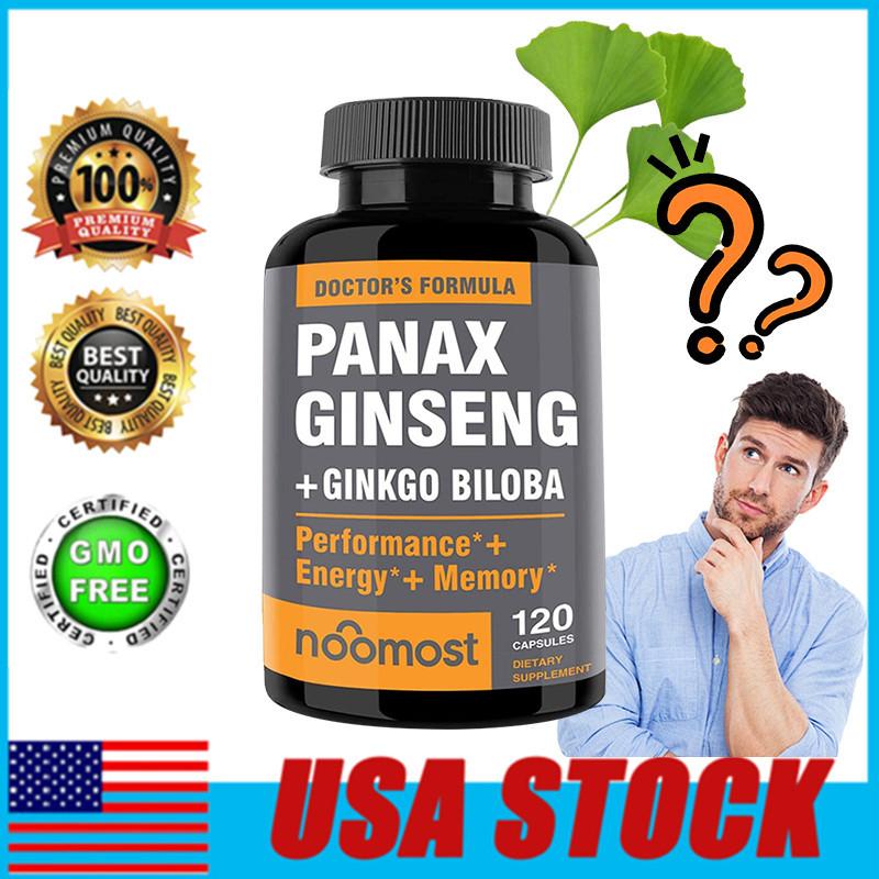 1000 mg Panax Ginseng Extract Supplement - For Men and Women to Promote Hormonal Balance