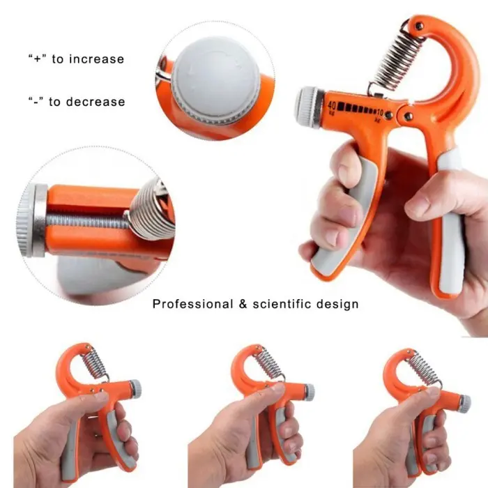 CIMA Hand Grip Portable Adjustable Straining Training 10-40kg with Uni 3