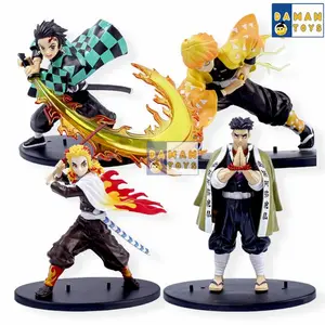 Action Figure Demon Slayer Kimetsu Yaiba Rengoku Tanjiro Patung Anime koleksi