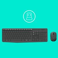 Gambar LOGITECH MK235 / MK-235 WIRELESS KEYBOARD & MOUSE dari GGSTORESBY Kota Surabaya 5 Tokopedia
