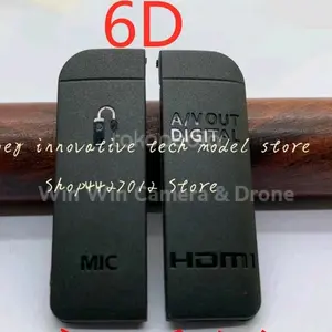 rubber karet penutup lubang usb hdmi for canon eos 6D