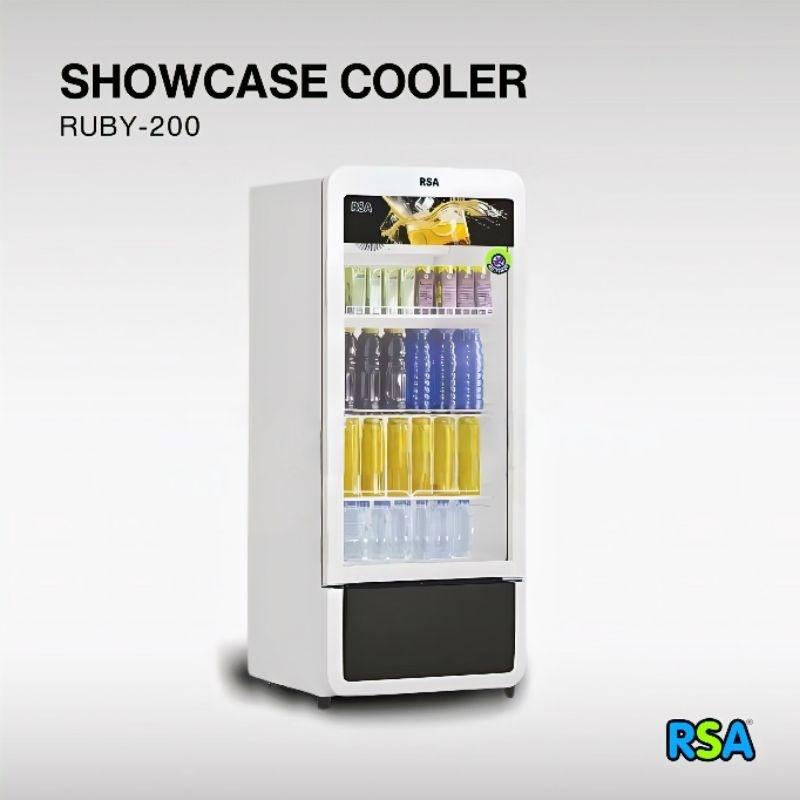 Showcase RSA Ruby 200 / Kulkas Minuman 3 Rak 200 liter - Shop | Tokopedia