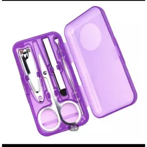 Manicure set 4 in 1 Gunting Potong Kuku Korek Kuping dan Pinset cabut bulu DMO SH R35