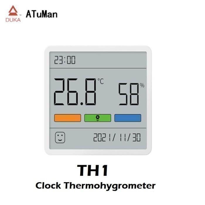 Gambar ATUMAN DUKA TH1 Clock Themohygrometer - Jam Digital dengan Termometer dari Tanaga Online Shop Kota Administrasi Jakarta Barat Tokopedia