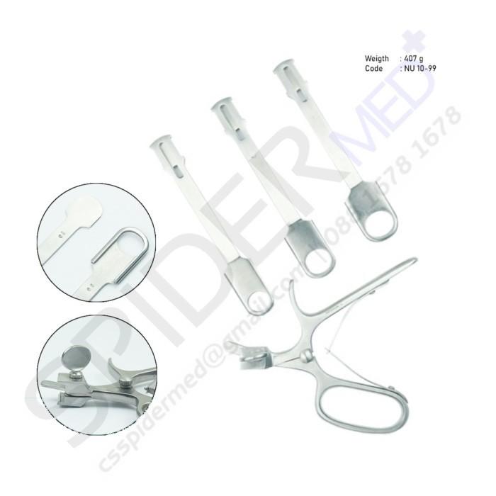 Sludur Jual Sluder Ballenger Complete Handle With 3 Tips Surgimax Instrument ...