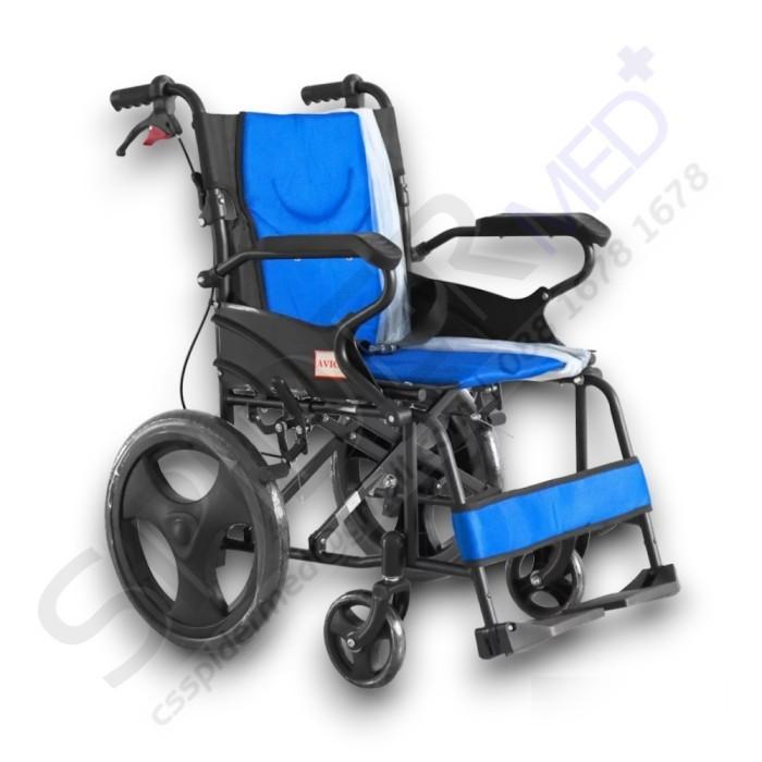 Gambar Kursi Roda Travelling Avico FS 871 Arjuna / Kursi Roda Semi Taraveling dari Spider Med Kota Administrasi Jakarta Timur Tokopedia
