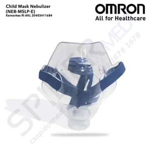 Masker Nebulizer Omron Anak / Child Mask Nebulizer / Masker Bayi Omron