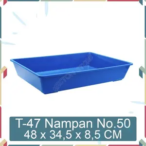 BIGTON Lion Star Basic Home T-47 Nampan Segi No 50 Baki Plastik Tray 2