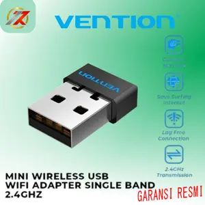 VENTION KDRB0 USB Wi-Fi Adapter 2.4G Black