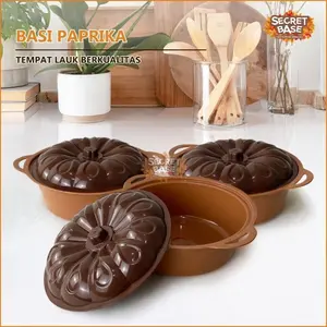 BASI PAPRIKA - Tempat Lauk Prasmanan / Perabot Serba 2000 / Wadah / Tempat Saji Makanan