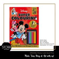Gambar Mickey Mouse: Super Colouring Time Xtra Disney / Buku Mewarnai Import dari CENTRO TRADING Kota Bandung 1 Tokopedia