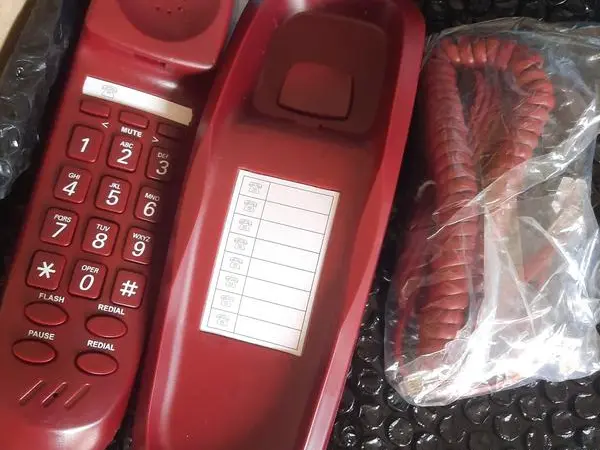 VITAPHONE KX-T702 Telepon Kabel Gantung / Telephone Rumah Telpon Kantor Meja KX T702