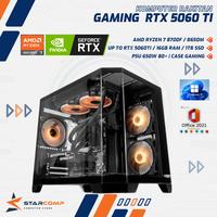 Gambar PC RAKITAN RYZEN 7 8700F RTX 5060TI 16GB B650M RAM 16GB SSD 1TB NVME KOMPUTER GAMING EDITING - GAINWARD 5060 8GB dari Starcomp Purwokerto Kab. Banyumas 1 Tokopedia