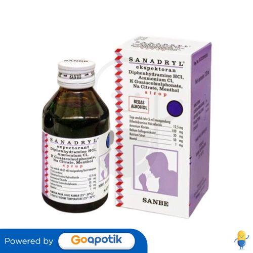 SANADRYL EXPETORAN SIRUP 120 ML