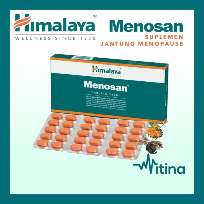 HIMALAYA MENOSAN SUPLEMEN HERBAL JANTUNG MENOPAUSE SERMS BAHAN ALA